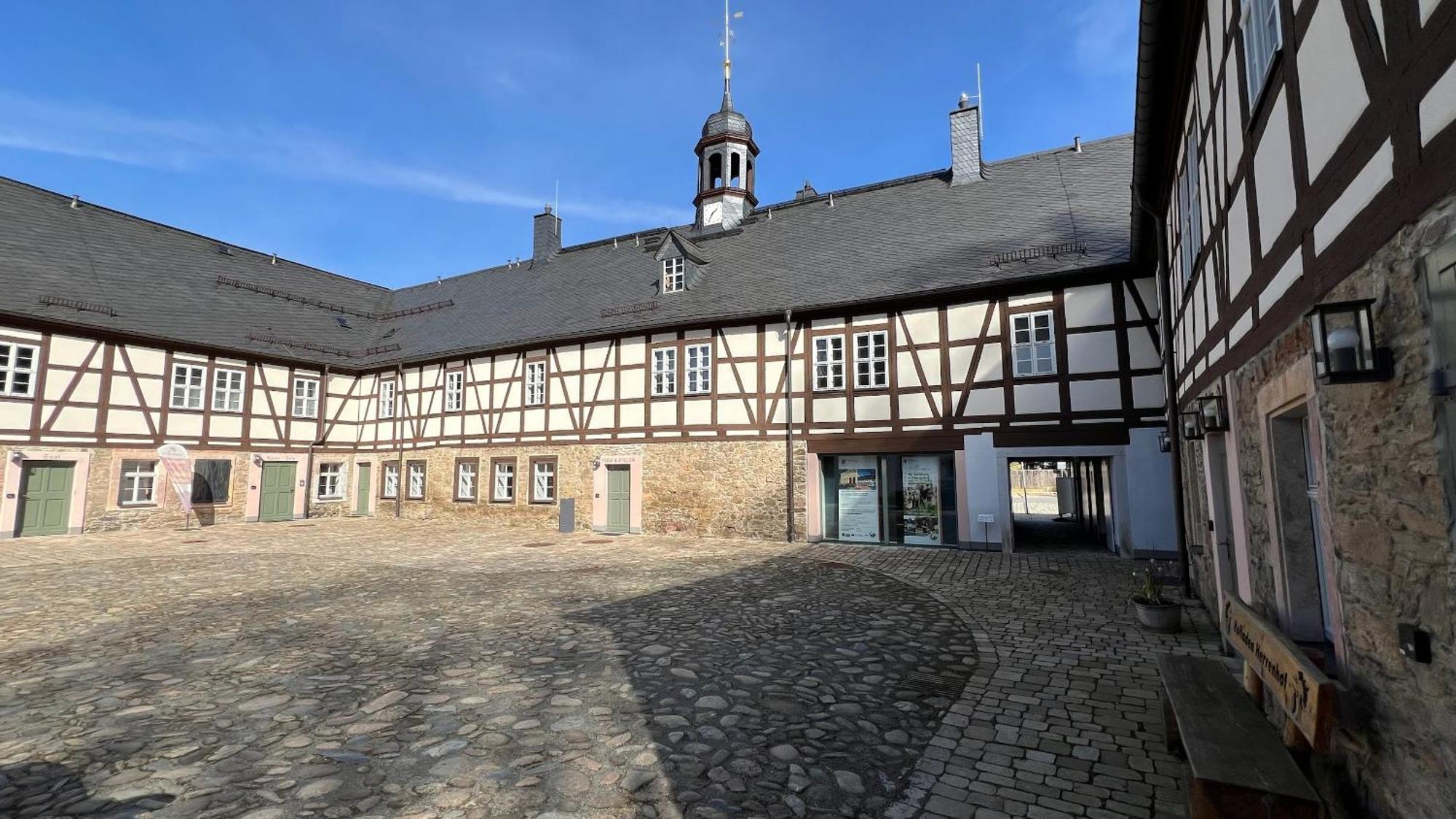 Gewoelbe-Stuebchen Im Herrenhaus Schwarzenberg  Eksteriør billede